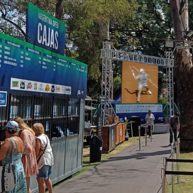 Evento argentina open Pantalla2
