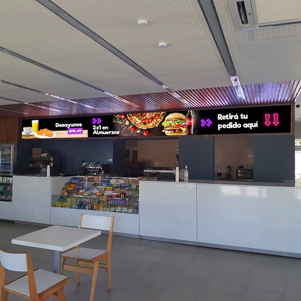 gastronomia,menu-digital-pantalla-detrás-de-cajas-gastronomia