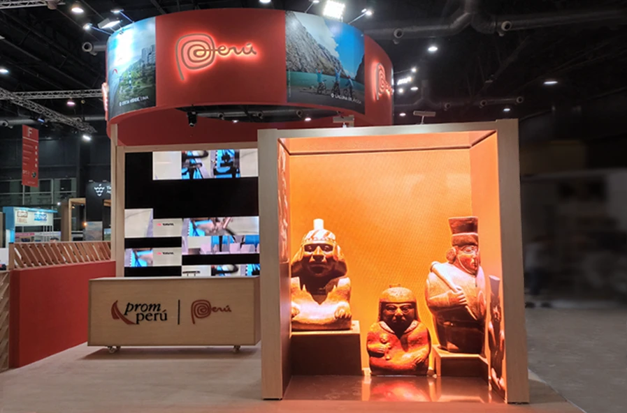Stand Inmersivo Multiled cabina de fotos 3D de alto impacto
