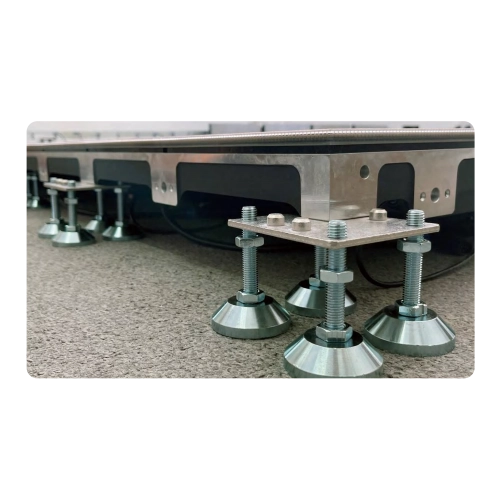 Soporte de hierro para nivelar piso LED Multiled