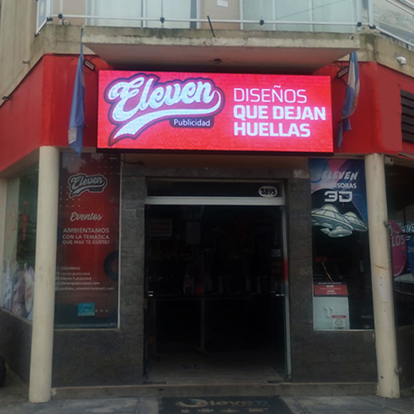 Pantalla Multiled Frontal ultradelgada gráfica Eleven