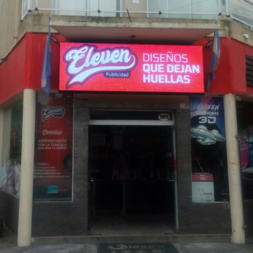 Pantalla Multiled Frontal ultradelgada gráfica Eleven